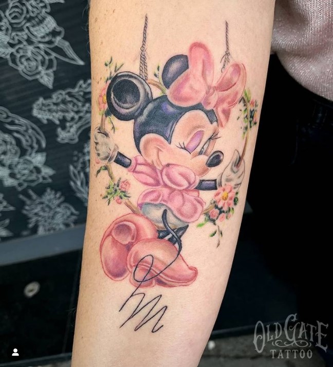 minnie tatuaggi walt disney
