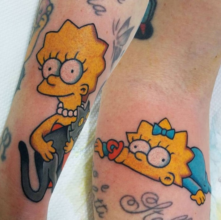 tatuaggi simpson
