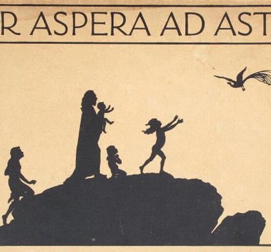 Per aspera ad astra tatuaggio