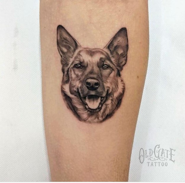 tatuaggio cane