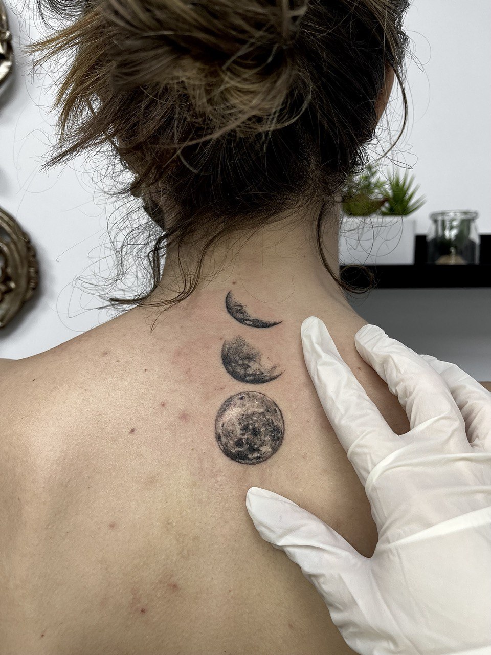 Tatuaggio 3 fasi lunari