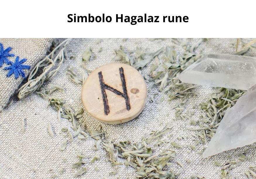 Simbolo Hagalaz rune